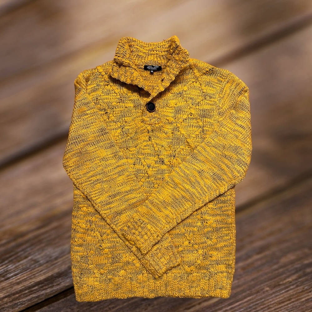 Kian D Los Angeles Quarter Button Sweater